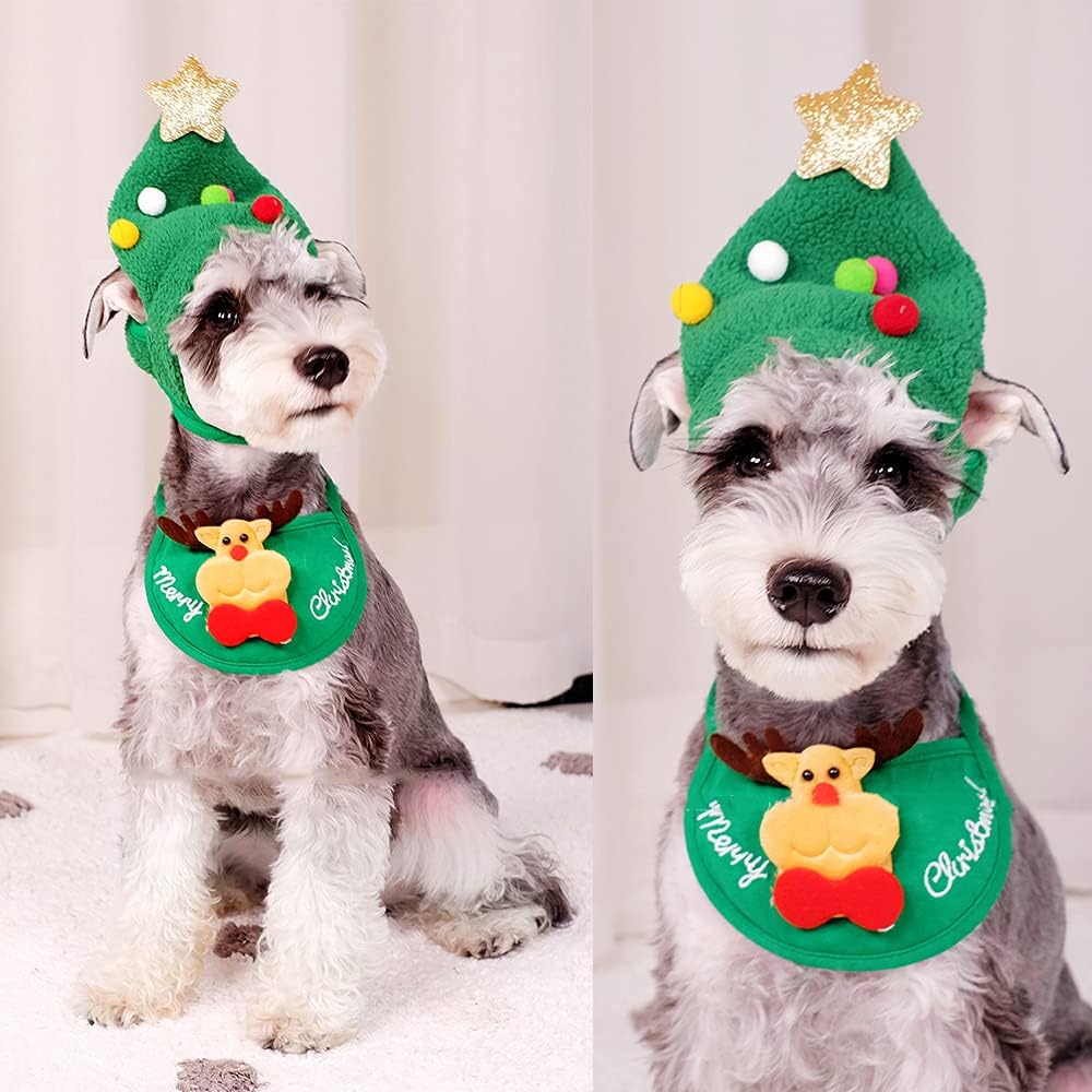 🎅מבצע לחג המולד 50% הנחה🎄כובע פונפון עץ חג המולד מקסים