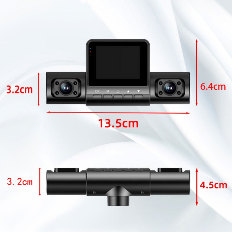מצלמת דאש 1080P 4 ערוצים עם ראיית לילה