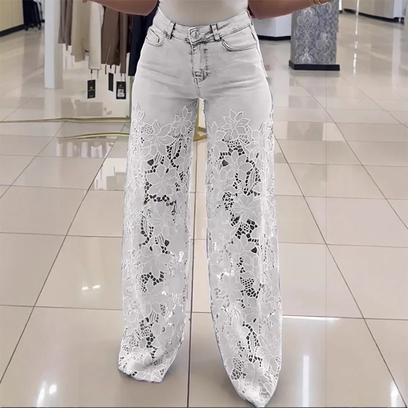 💃אופנת קיץ קדימה🌸ג'ינס ג'ינס טלאים ותחרה אופנתיים