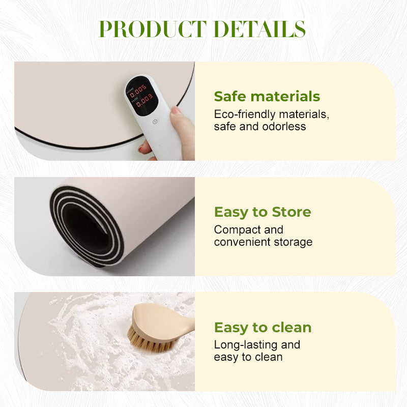 🏠2025 New Product🦚 Quick-Dry Non-Slip Peacock Mat