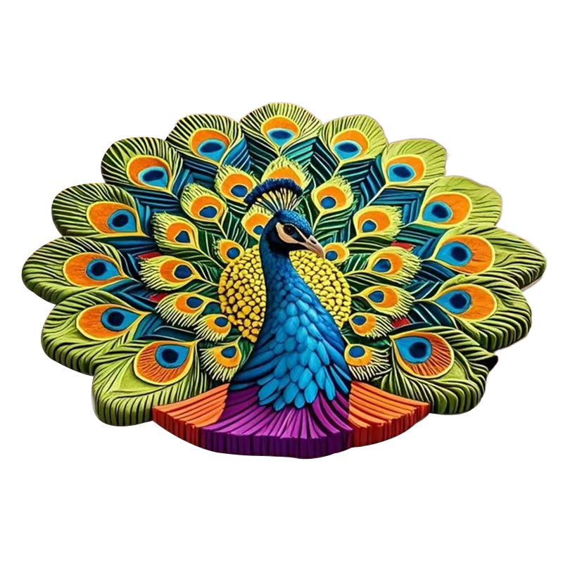 🏠2025 New Product🦚 Quick-Dry Non-Slip Peacock Mat