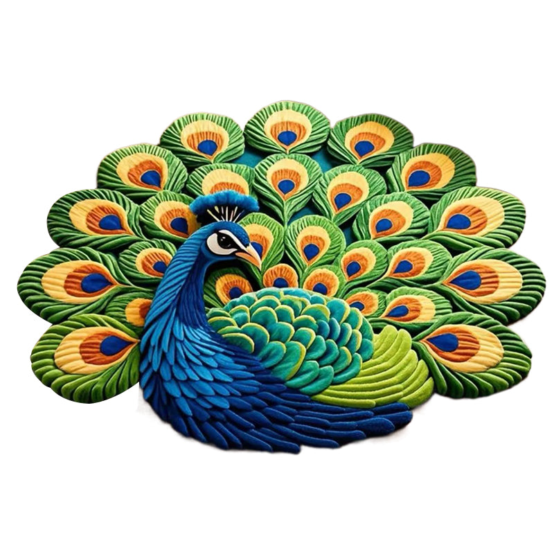 🏠2025 New Product🦚 Quick-Dry Non-Slip Peacock Mat