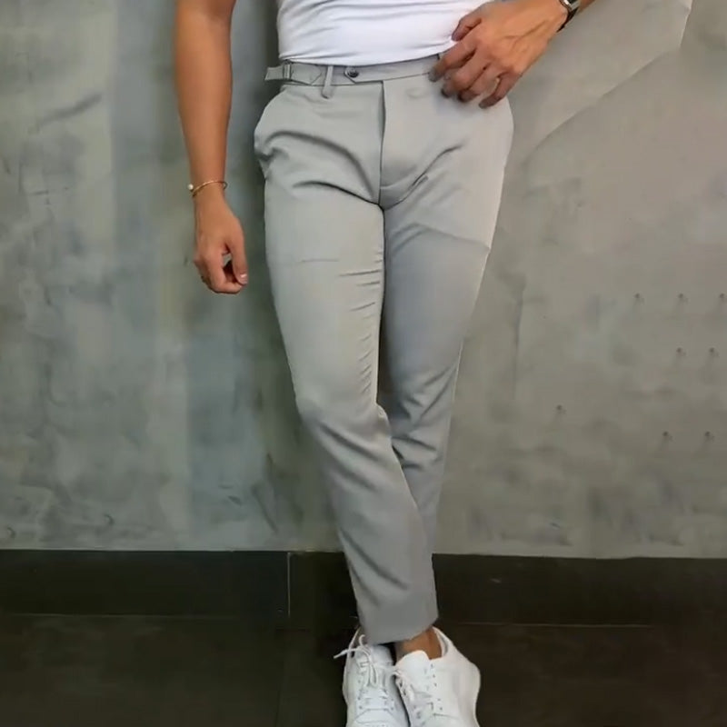 🔥 יום אחרון 50% הנחה🔥מכנסיים קז'ואל צמודים לגברים