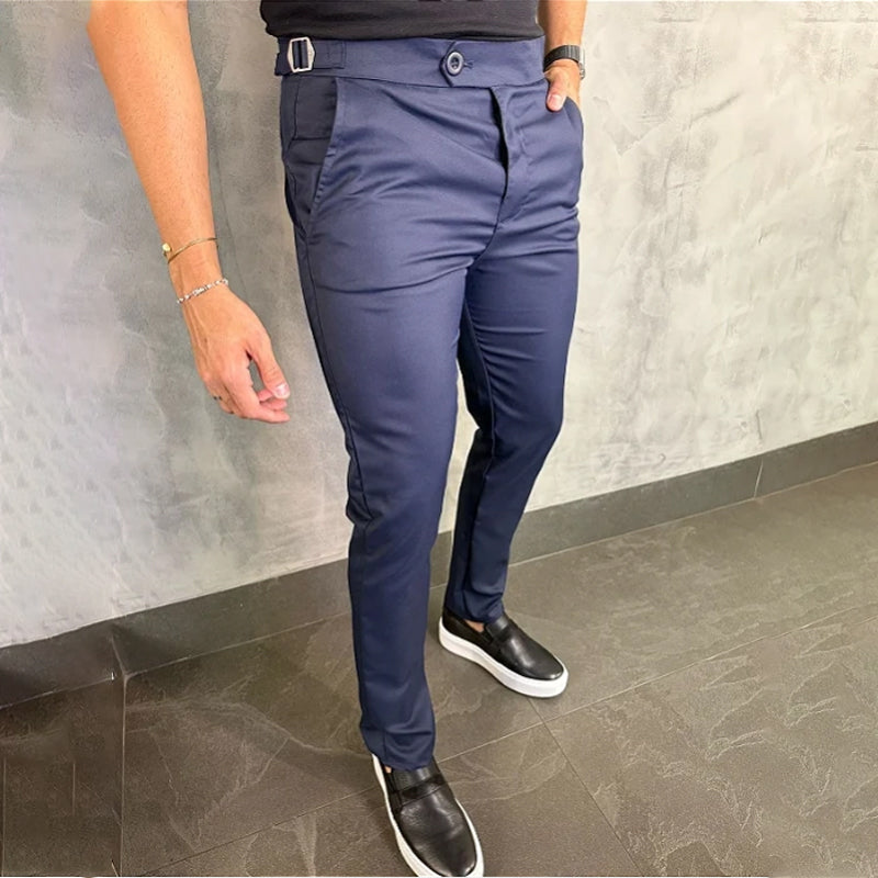 🔥 יום אחרון 50% הנחה🔥מכנסיים קז'ואל צמודים לגברים