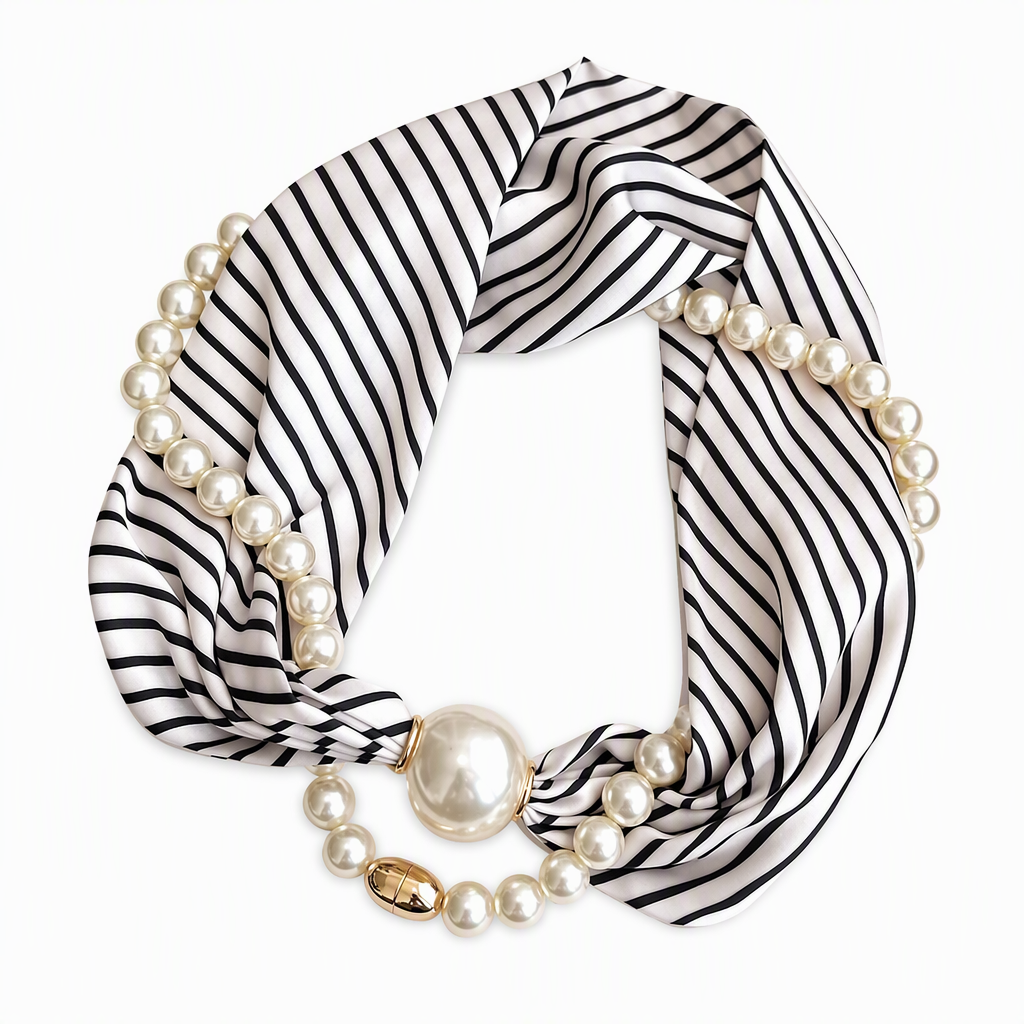 ⏳Limited-time 50% off⏰Pearl Scarf Necklace