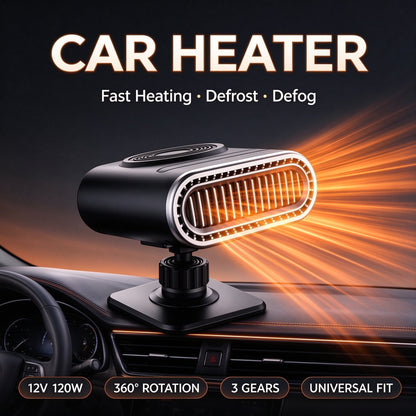 💥2026 HOT SALE💞50K+ SOLD! ✨ 50% OFF!💥2-in-1 Portable Car Heater and Windshield Defroster