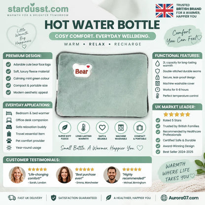 🎄Christmas Sale!! Just £10.99!⏰Rechargeable hot water bottles, heat packs, explosion-proof heat pads