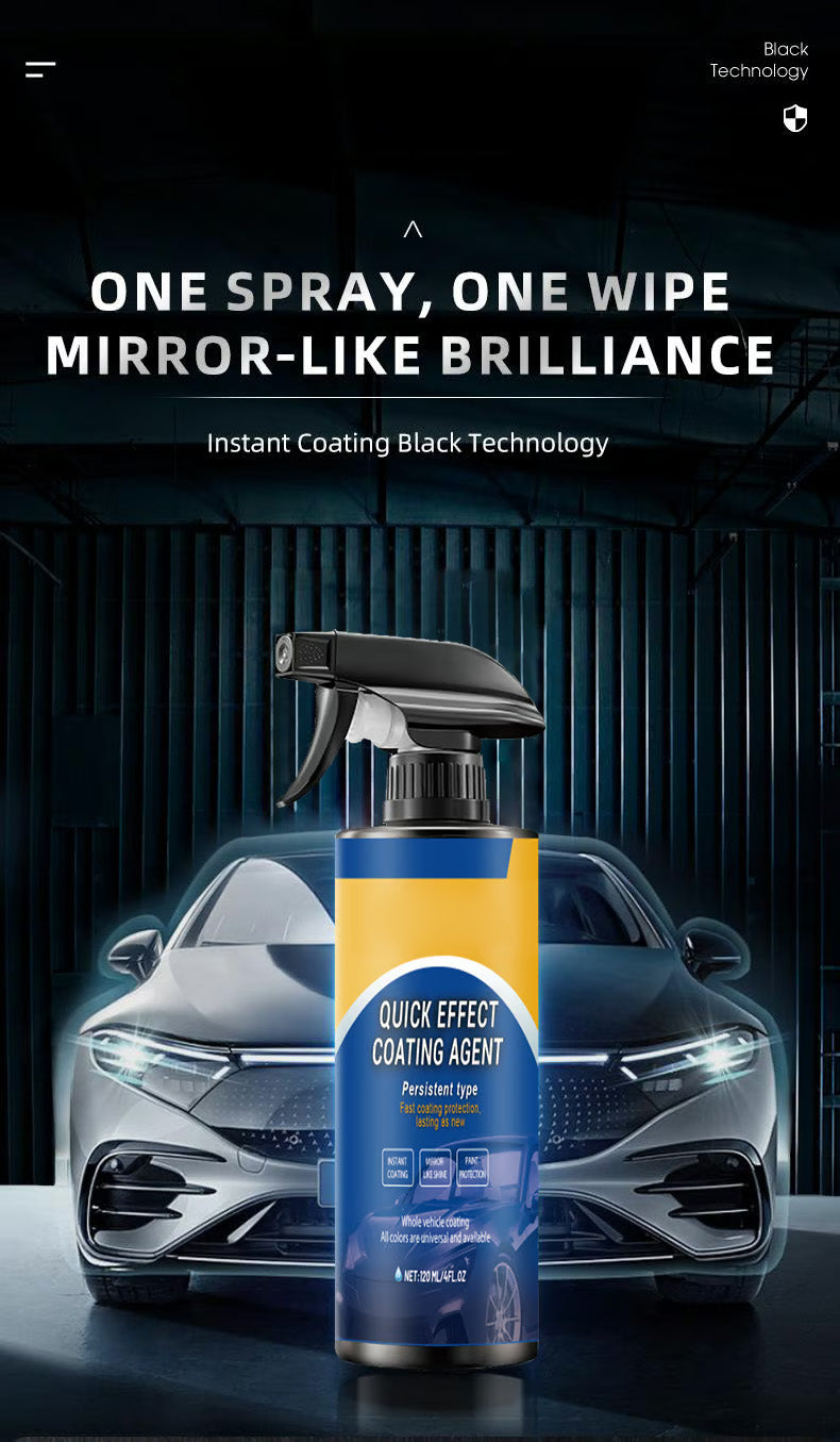 🎁💥Black Friday Mega Deal ：Only：£6.99💖Advanced Car Quick-acting Coating Agent Spray✨(Bonus towel included with every purchase!)