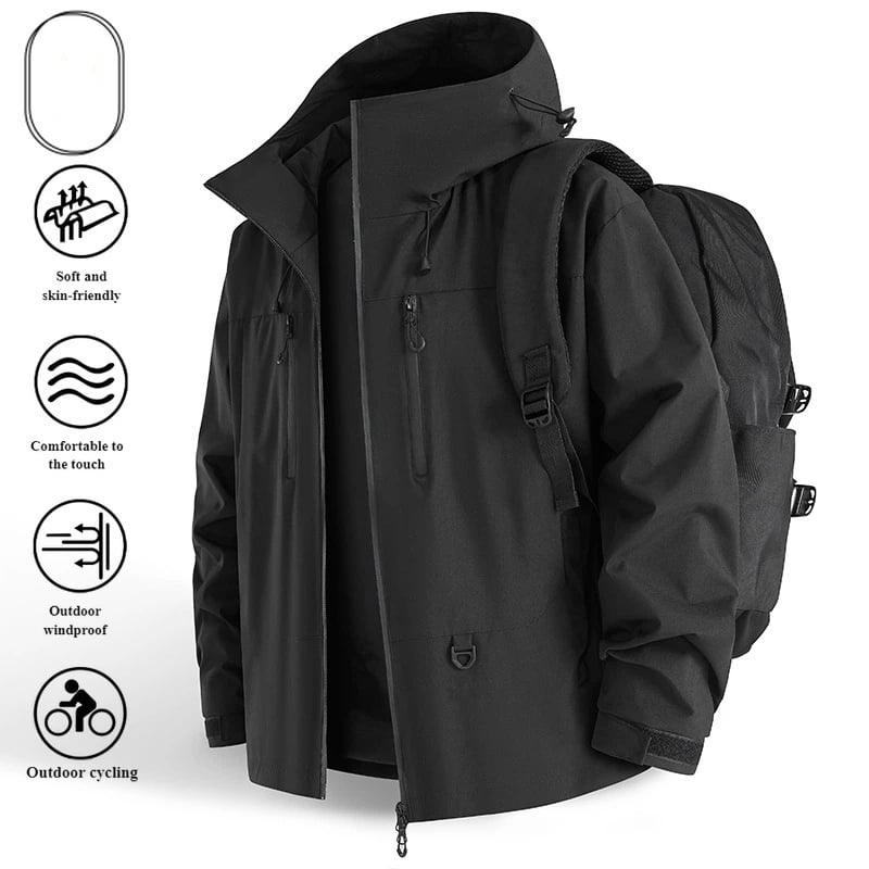 🎁מבצע של היום האחרון 50% הנחה🔥מעיל WeatherMaster Elite: המתנה האולטימטיבית לאוהבי טבע ולנוסעים יומיומיים!