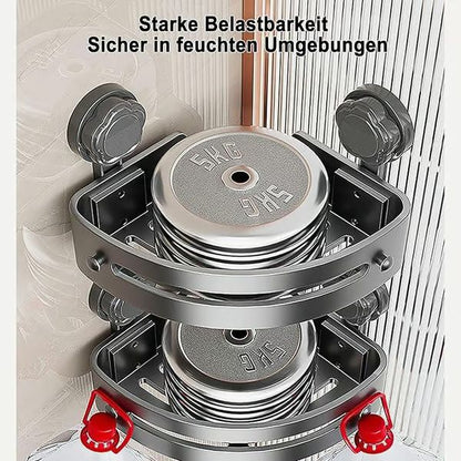 🔥 Hot Sale 50% OFF 🔥 Corner Shower Storage Rack🚿 - Space-Saving & Easy to Install, Perfect for Organizing Toiletries ✨