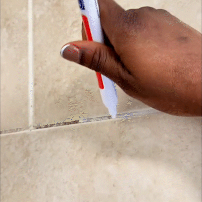 🎨✨ עט סיוד אריחות מקצועי לשיפוץ מהיר וקל — עמיד, עמיד למים ורב-צבעי 💧🏠