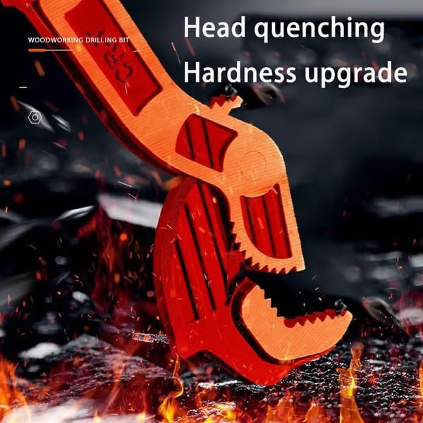 🔥Time-Limited Special💥🔧 Self-Locking Pipe Wrench: One-Hand Lock, 7-43mm Grip, Chrome Vanadium Steel
