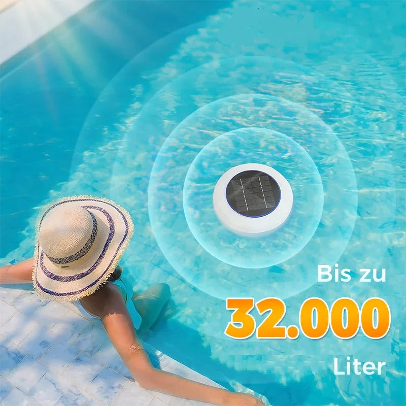 ☀️🏊 מיינן יוני סולארי לבריכה | ניקוי אוטומטי + מים צלולים