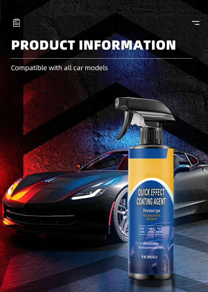 🎁💥Black Friday Mega Deal ：Only：£6.99💖Advanced Car Quick-acting Coating Agent Spray✨(Bonus towel included with every purchase!)