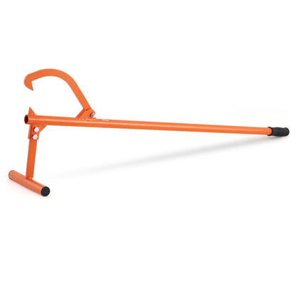 Steel Timberjack Log Lifter, Heavy Duty Log Jack, Solid Steel Log Roller Tool for Safe Lifting & Rolling Firewood, 2 Styles Available
