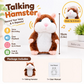 ⏳Time-Limited Special⏰Talking Hamster Plush – repeats whatever you say, auto head-shaking, hilarious fun for kids & adults