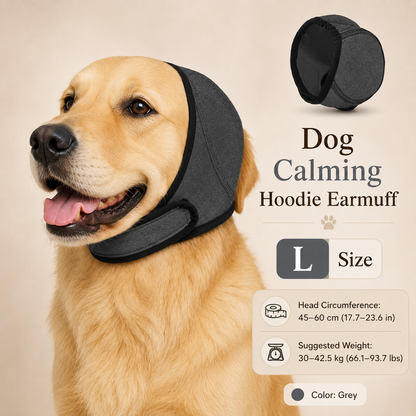 🐶🛡️ Waterproof Dog Calming Hoodie | Noise & Water Protection