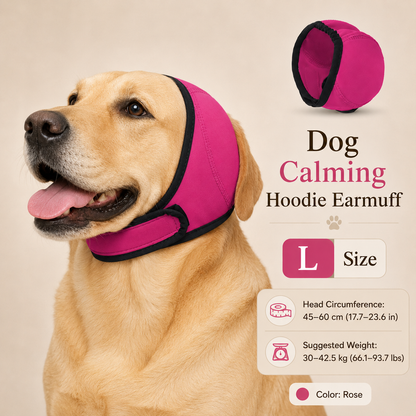 🐶🛡️ Waterproof Dog Calming Hoodie | Noise & Water Protection