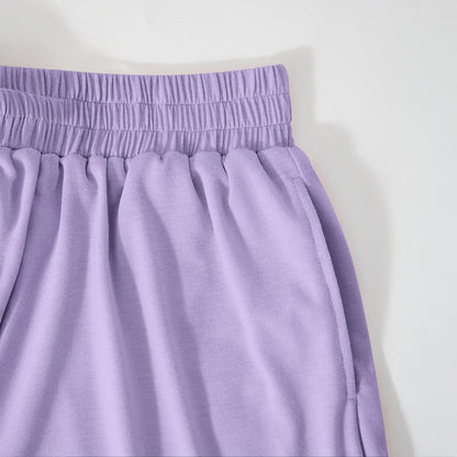 👗🩳 סט לאונג' לנשים – חולצה רפויה ומכנסיים קצרים | שרוך מתכוונן, כיסים עמוקים – 50% הנחה! 🔥🌸