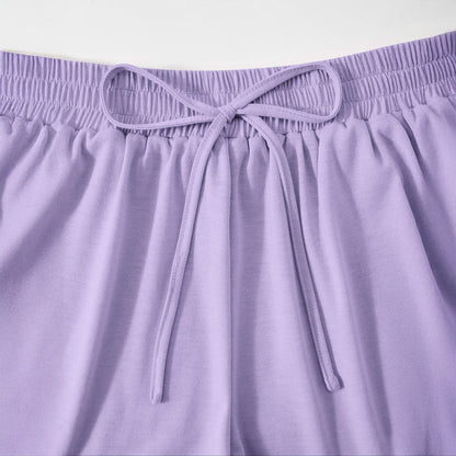 👗🩳 סט לאונג' לנשים – חולצה רפויה ומכנסיים קצרים | שרוך מתכוונן, כיסים עמוקים – 50% הנחה! 🔥🌸