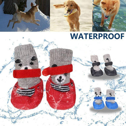 מבצע גדול 49% הנחה🐶נעליים אטומות למים לחיות מחמד