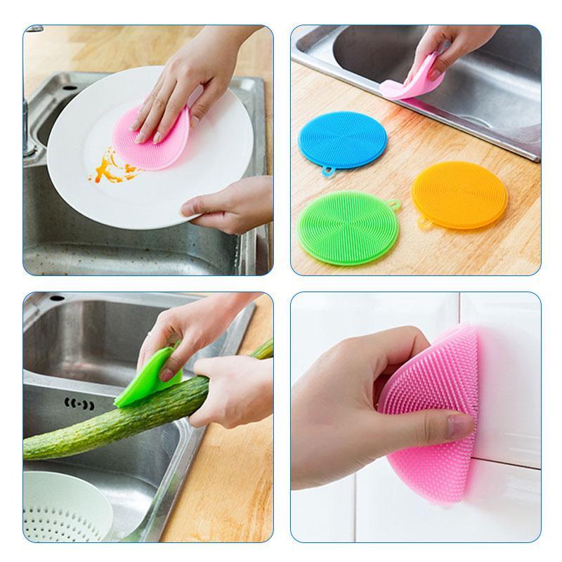 🧴✨ ספוג כלים סיליקון מדהים אנטי-בקטריאלי 🍽️💧