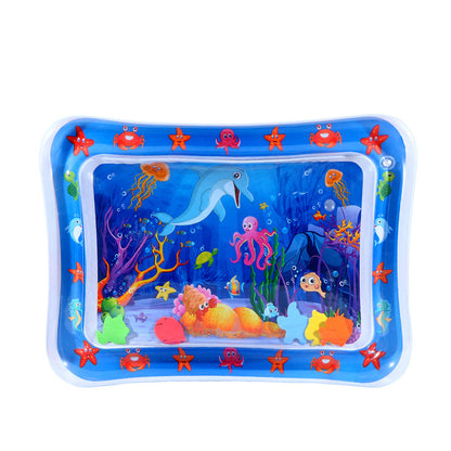 🐟 מחצלת מים חושנית לחתולים | ציד משעשע + קירור בקיץ ✨ | סיליקון בטוח 🐾