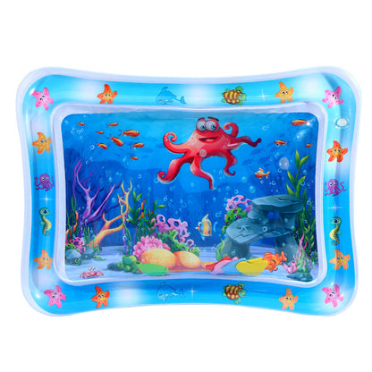 🐟 מחצלת מים חושנית לחתולים | ציד משעשע + קירור בקיץ ✨ | סיליקון בטוח 🐾