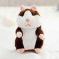 ⏳Time-Limited Special⏰Talking Hamster Plush – repeats whatever you say, auto head-shaking, hilarious fun for kids & adults