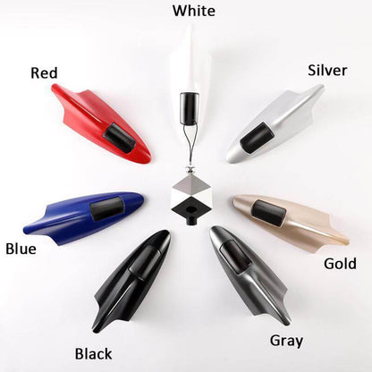 ✨ Solar Shark Fin Car Warning Light — Safe, Decorative, Wireless 🦈