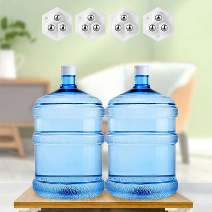 360° מסתובב שלושה גלגלים כדור 4pcs / pack