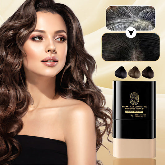 🔥 קנה 1 קבל 1 חינם! 🔥 עט צבע שיער מיידי עם מסרק משולב הַצלָחָה