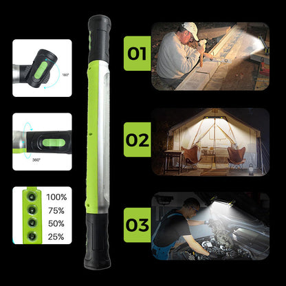 🛠️ LIMITED-TIME 50% OFF! Rechargeable LED Work Light — 3 Modes, Hook Mount ⚡
