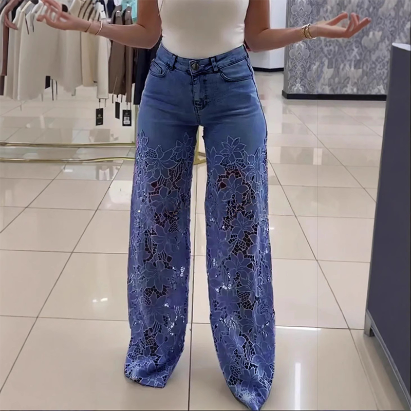 💃אופנת קיץ קדימה🌸ג'ינס ג'ינס טלאים ותחרה אופנתיים