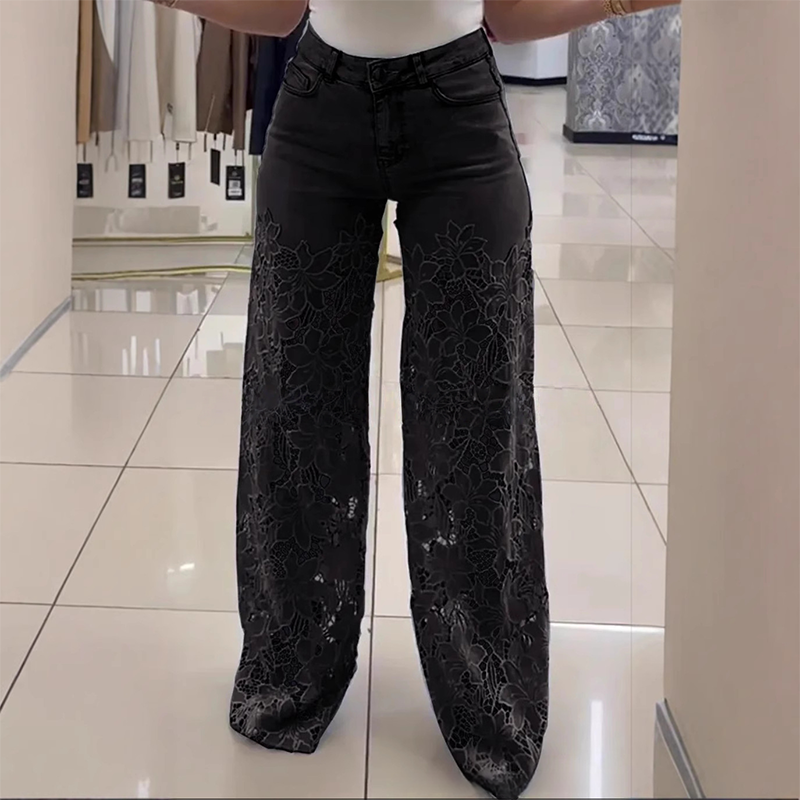 💃אופנת קיץ קדימה🌸ג'ינס ג'ינס טלאים ותחרה אופנתיים