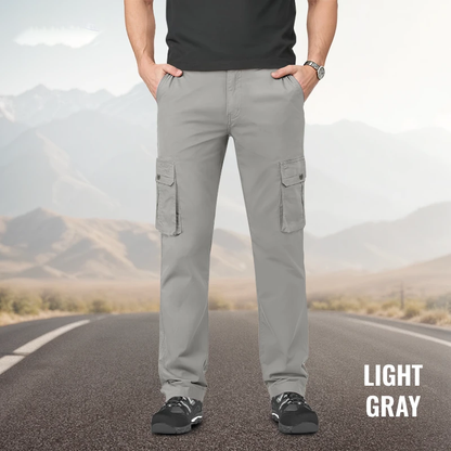 🔥👖 מכנסיים עמידים לגברים במגוון צבעים🥾——גזרה נינוחה עם מספר כיסים, מעוצבת לבילוי ועבודה בחיק הטבע - קנה 2 קבל משלוח חינם