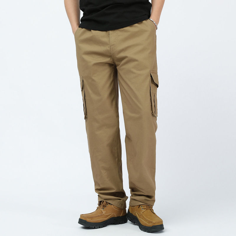 🔥👖 מכנסיים עמידים לגברים במגוון צבעים🥾——גזרה נינוחה עם מספר כיסים, מעוצבת לבילוי ועבודה בחיק הטבע - קנה 2 קבל משלוח חינם