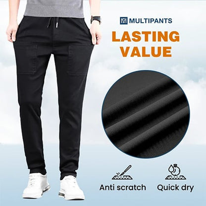 🔥מבצע לשנה החדשה NIS 129!!⚡נמכרו מעל 50,000!🔥MultiPants – מכנסי קרגו עמידים וגמישים עם כיסים מרובים