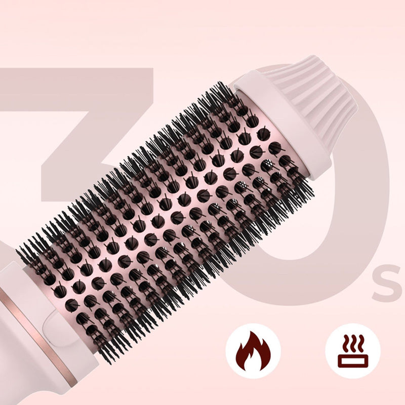 💇‍♀️✨ מברשת עיצוב שיער 2-ב-1 | נפח וברק ב-3 דקות | טכנולוגיית איונים | קרמיקה טורמלין 🔥