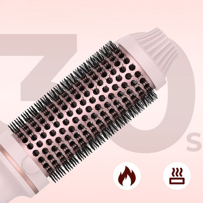 💇‍♀️✨ מברשת עיצוב שיער 2-ב-1 | נפח וברק ב-3 דקות | טכנולוגיית איונים | קרמיקה טורמלין 🔥