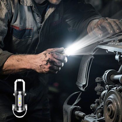 💡USB-C Rechargeable Keychain Flashlight | 500 Lumens EDC Mini Light, IPX6 Waterproof⚡⚡
