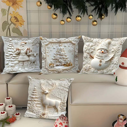 🎅מכירה מוקדמת לחג המולד 50% הנחה🎉כיסויי כריות דקורטיביים אלגנטיים לחג המולד