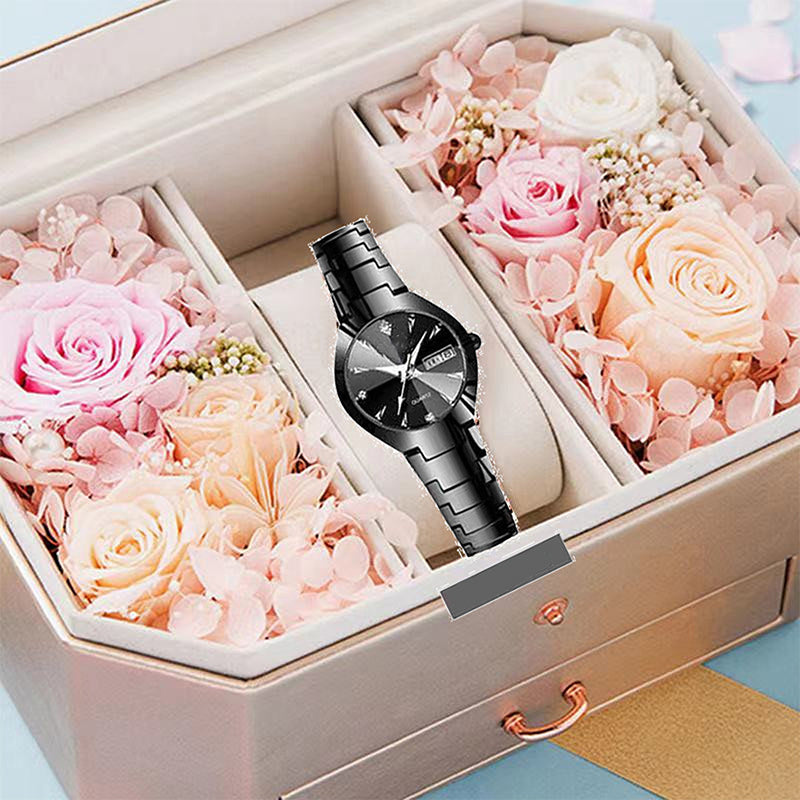 שעון אלגנטי עמיד למים לנשים