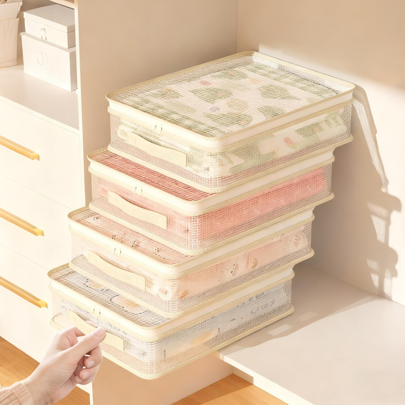 שקיות אחסון שקופות לארון