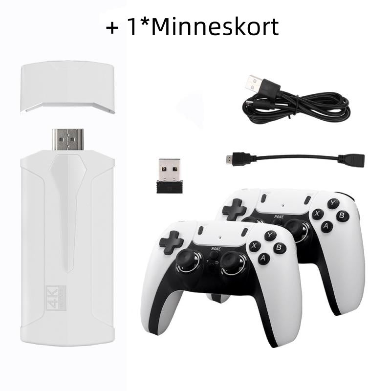 מקלות משחק כפולים רטרו שחור ולבן לבית - חיו מחדש את עידן הארקייד