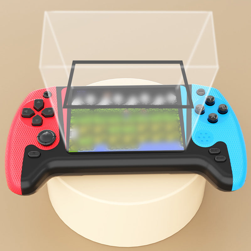 קונסולת משחק קלאסית ניידת עם מסך גדול 500 ב-1