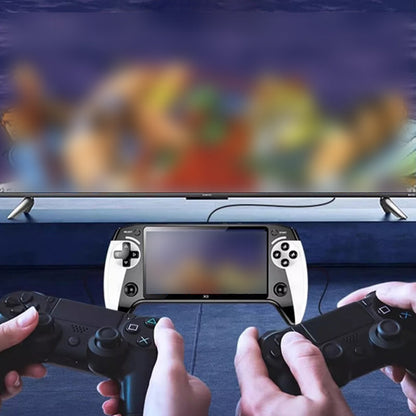🎮✨ קונסולת משחקים כף יד | מסך HD 5.5 אינץ' | פלט לטלוויזיה | 9 אמולטורים מובנים 🕹️📺