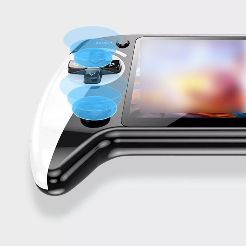 🎮✨ קונסולת משחקים כף יד | מסך HD 5.5 אינץ' | פלט לטלוויזיה | 9 אמולטורים מובנים 🕹️📺