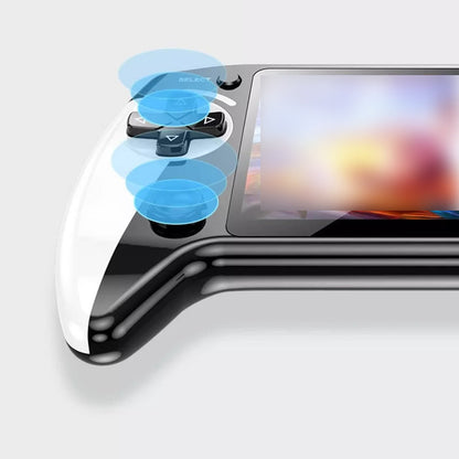 🎮✨ קונסולת משחקים כף יד | מסך HD 5.5 אינץ' | פלט לטלוויזיה | 9 אמולטורים מובנים 🕹️📺