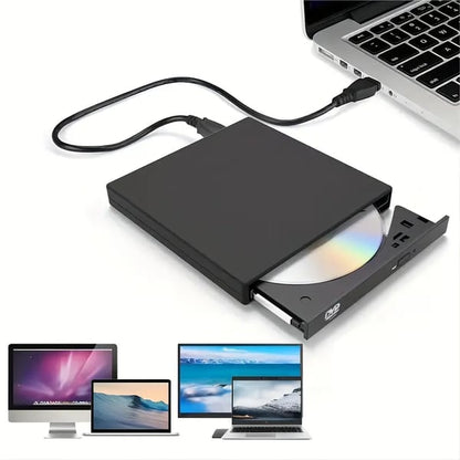 📢📢50% OFF !! ⏰ No Disc Drive on Your Laptop? Now You Do! External CD/DVD Burner 40% OFF📀